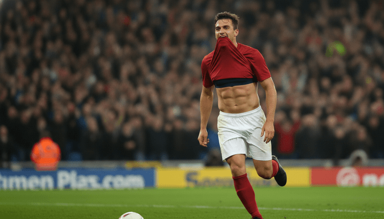 Imagen generada con IA: Por qué los futbolistas usan camiseta en los partidos