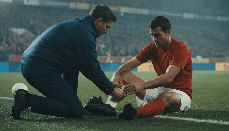 Imagen generada con IA: Por qué los futbolistas se depilan las piernas