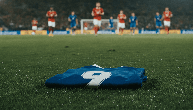 KI-generiertes Bild: Warum tragen Fußballer Trikots?