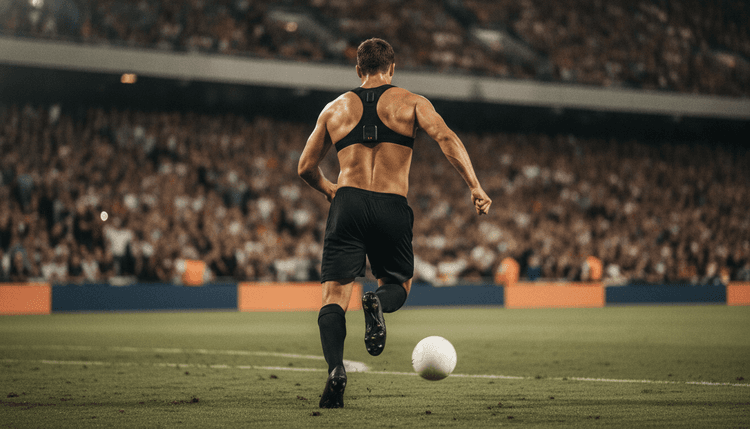 AI-gegenereerde afbeelding: Waarom hebben voetballers een bh aan?