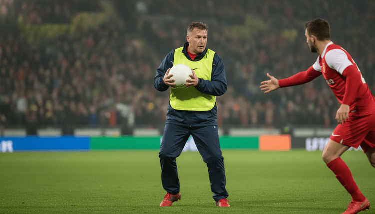 AI-generated image: Why are footballers mean to ball boys?