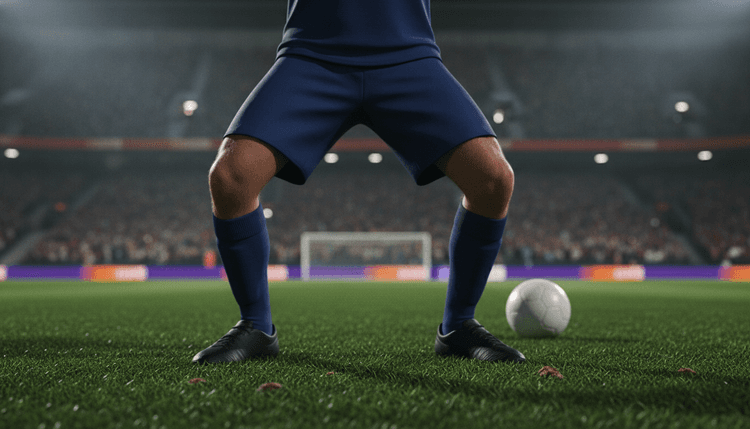 AI-gegenereerde afbeelding: Waarom hebben zoveel voetballers O-benen?