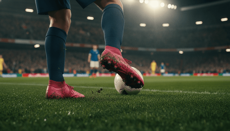 Imagen generada con IA: Por qué los futbolistas del Mundial llevan botas rosas