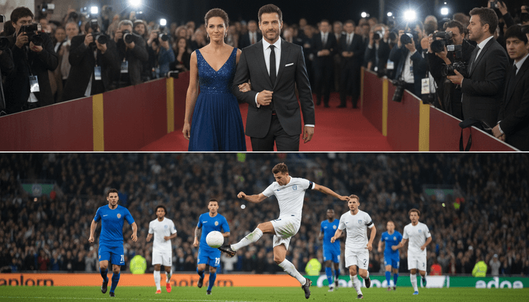 AI-generated image: Why do footballers marry models?