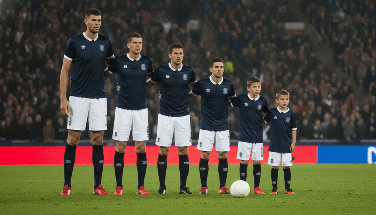 AI-generated image: Why Are Footballers So Tall?