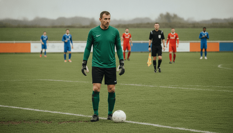 AI-generated image: Can a Goalkeeper Leave the Box?