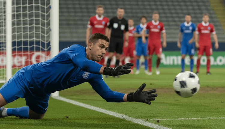 AI-generated image: Can a Goalkeeper Pick Up a Throw-In?