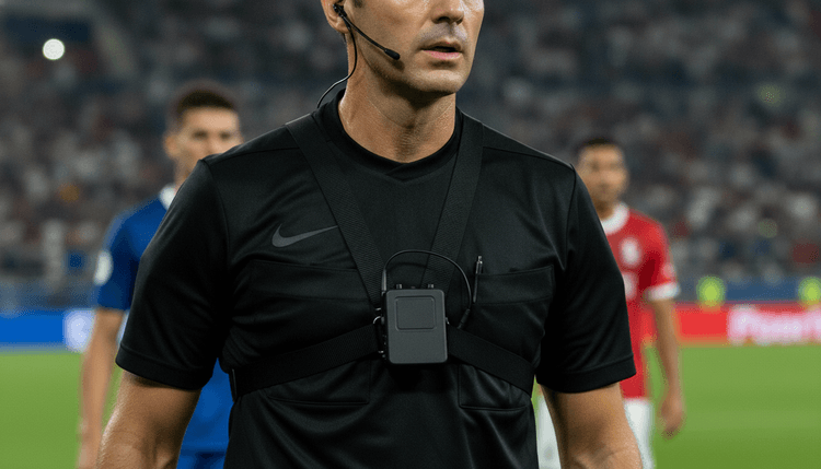 AI-generated image: Why Do Referees Wear Shoulder Pads?