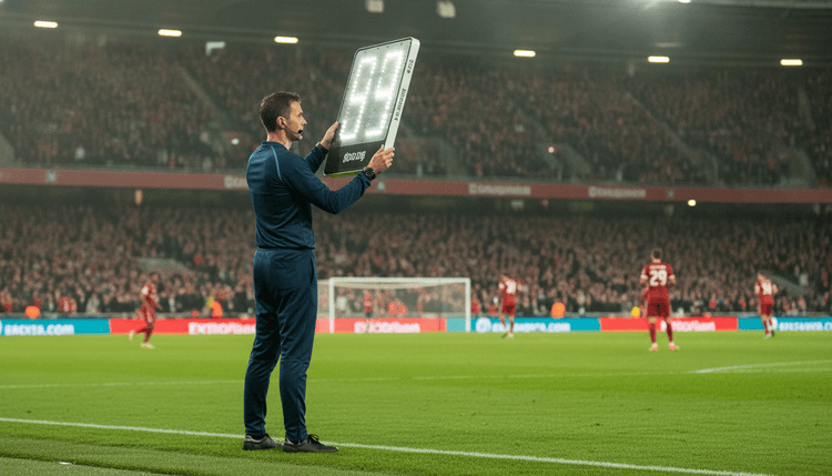 AI-generated image: Why Do Referees Add Time in Soccer?