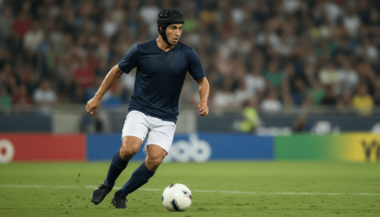 AI-generated image: How long can a football helmet be used?