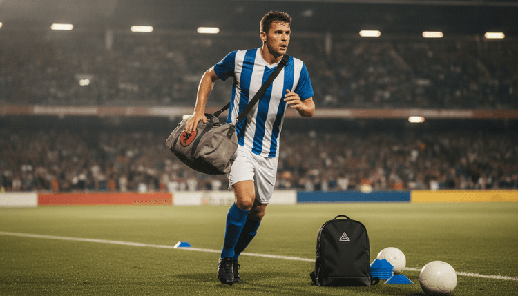 AI-generated image: What does it mean when a footballer is on loan?