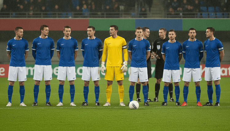 AI-generated image: How Many Players Are on a Soccer Team?