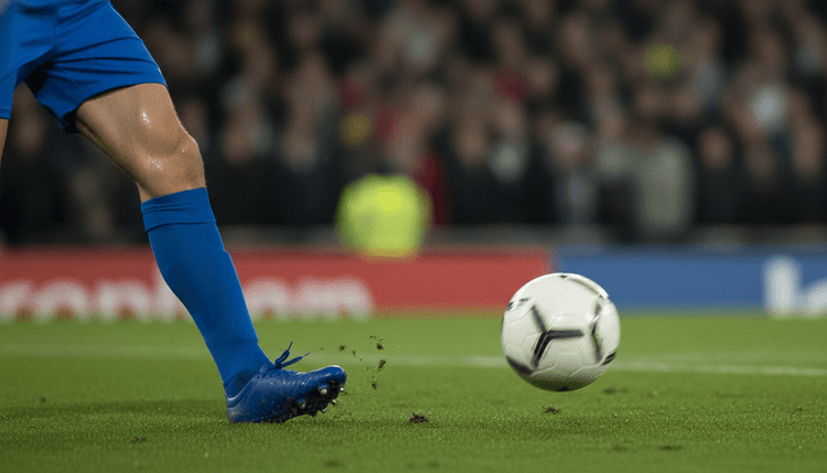 Imagen generada con IA: ¿Qué significa que un futbolista sea zurdo?