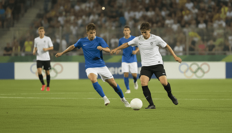 AI-generated image: Why is football not in the Olympics?