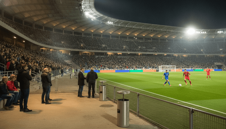 AI-generated image: Is smoking allowed in football stadiums?