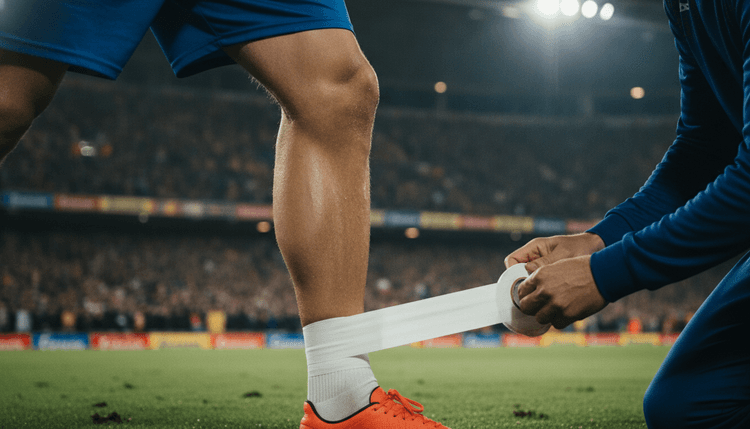 AI-generated image: Do footballers shave their legs?
