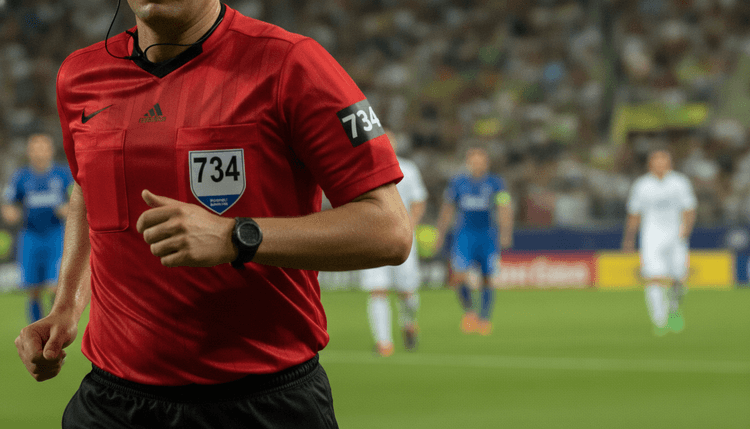 AI-generated image: Why do referees have numbers?