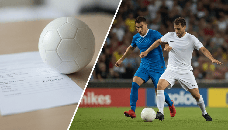 AI-generated image: Do Footballers Actually Get Paid Weekly?