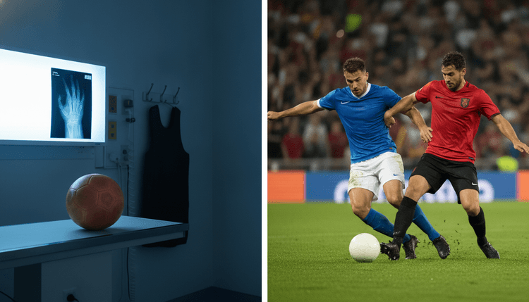 AI-generated image: Do footballers lie about their age?