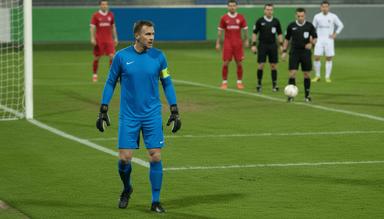 AI-generated image: Can a goalkeeper be a captain in football?