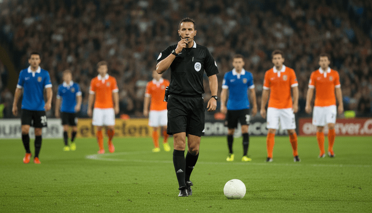 AI-generated image: Why Do Referees Wear Black and White?