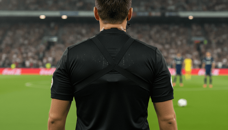 AI-generated image: Why Do Referees Wear Shoulder Pads in Football?