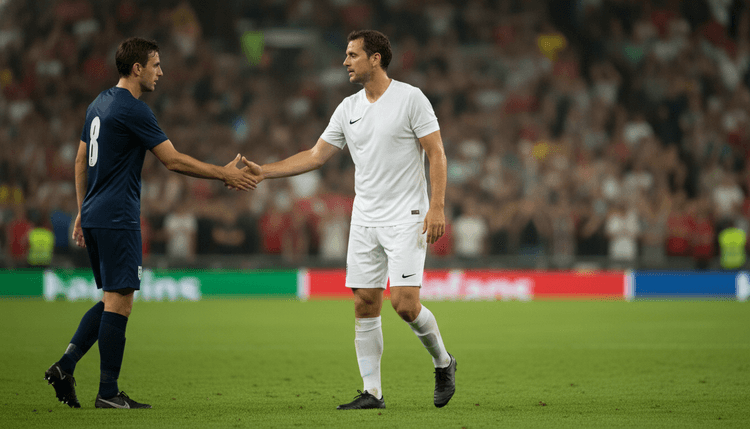 AI-generated image: Do footballers get paid for playing for England?