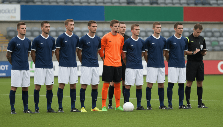 AI-generated image: How Many Players Are on a Soccer Team?