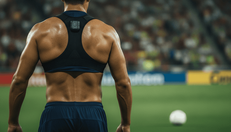 AI-gegenereerde afbeelding: Waarom dragen voetballers een sport-bh?