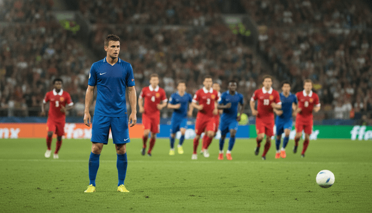 Imagen generada con IA: ¿Qué significa que un futbolista sea 'pecho frío'?