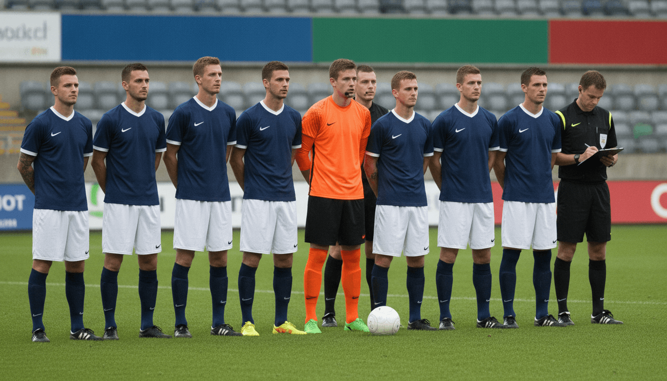 AI-generated image: How Many Players Are on a Soccer Team?