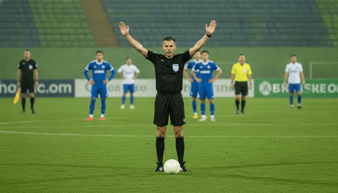 AI-generated image: What happens if a football match is interrupted?