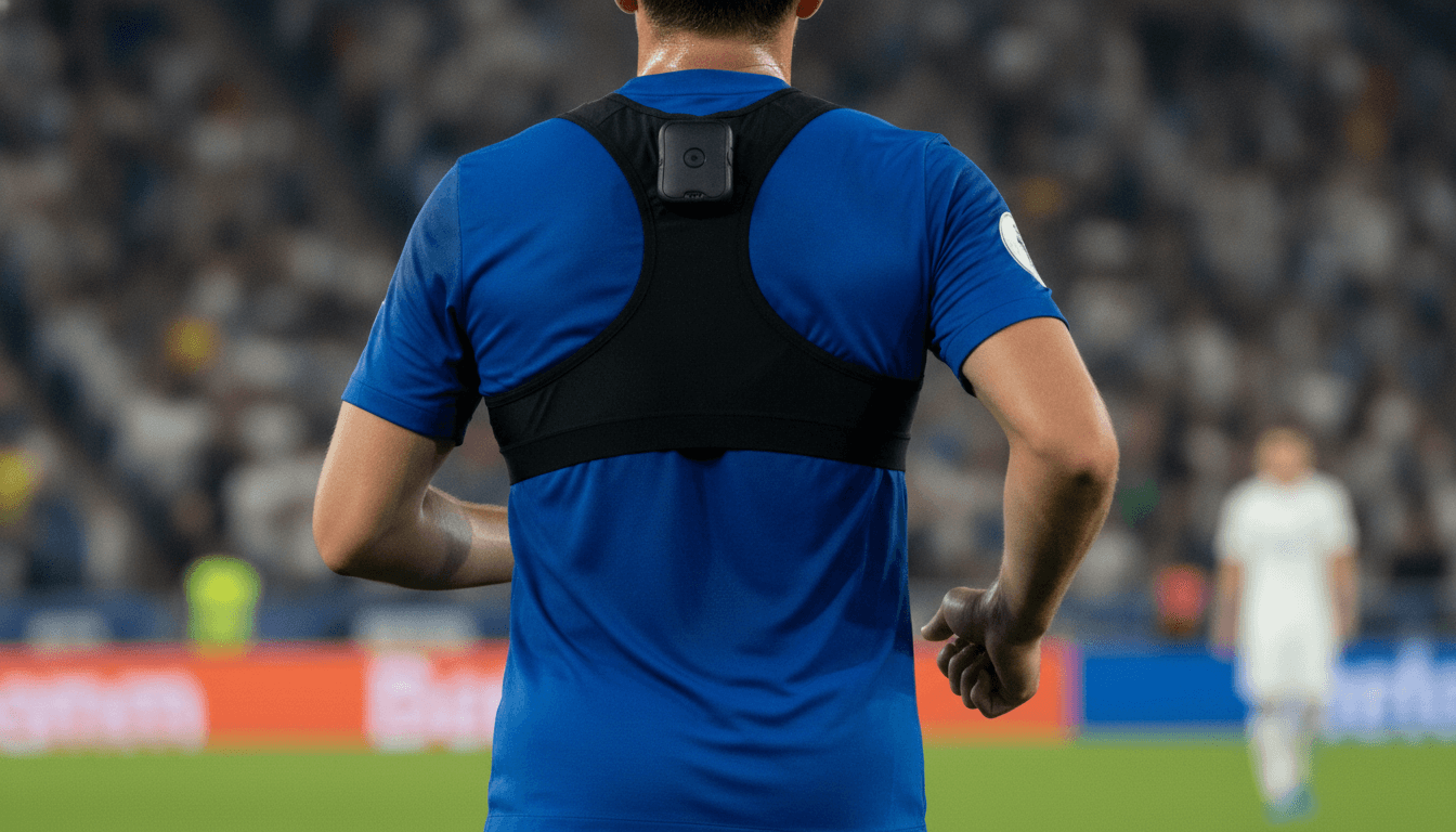 AI-generated image: Waarom hebben voetballers een sportbh aan?