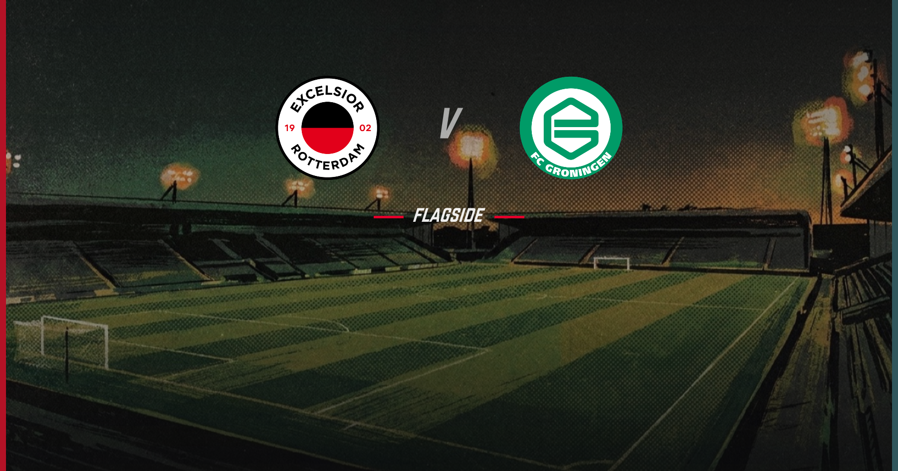 Excelsior - FC Groningen, Eredivisie