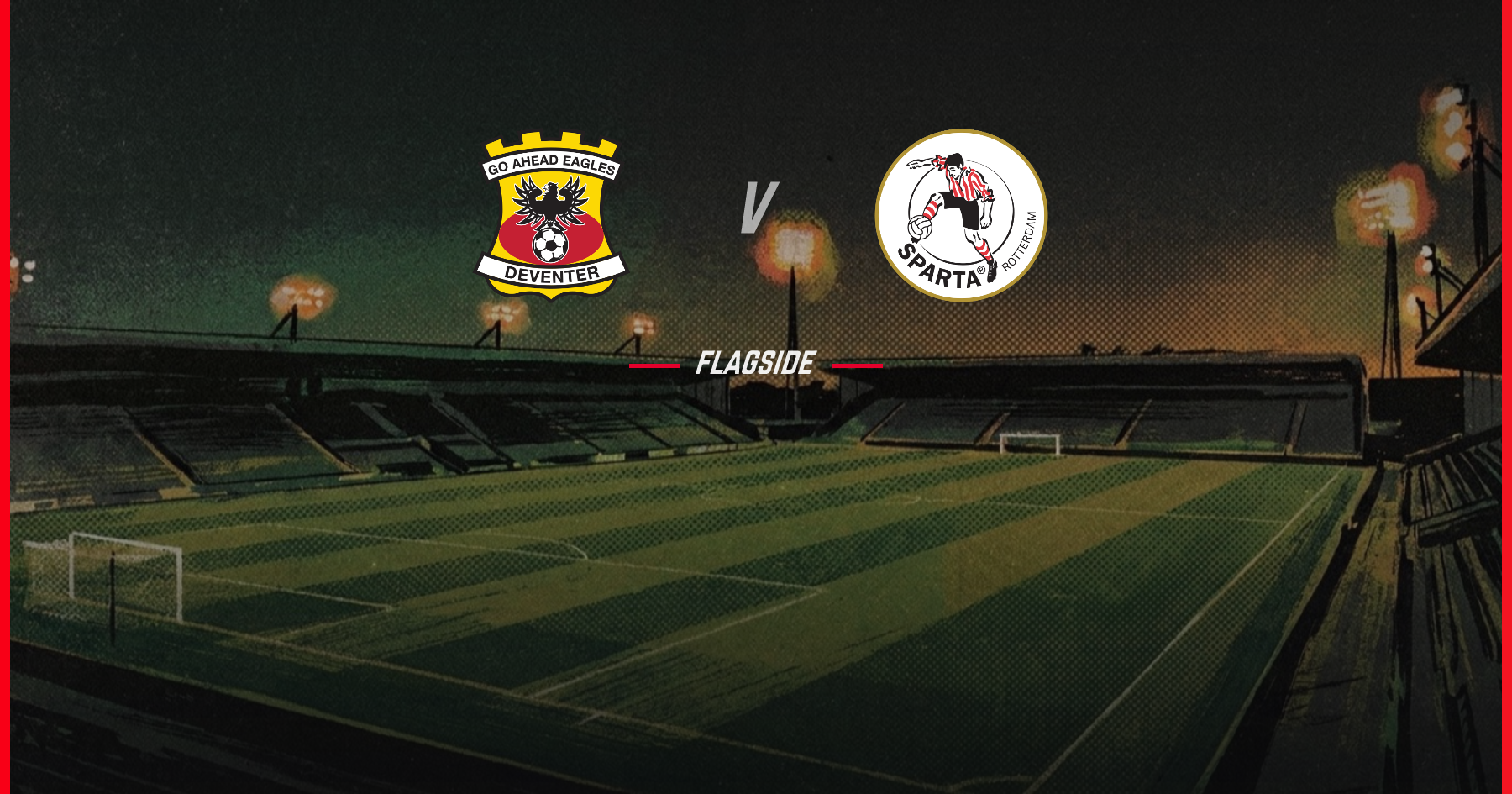 Go Ahead Eagles - Sparta Rotterdam, Eredivisie