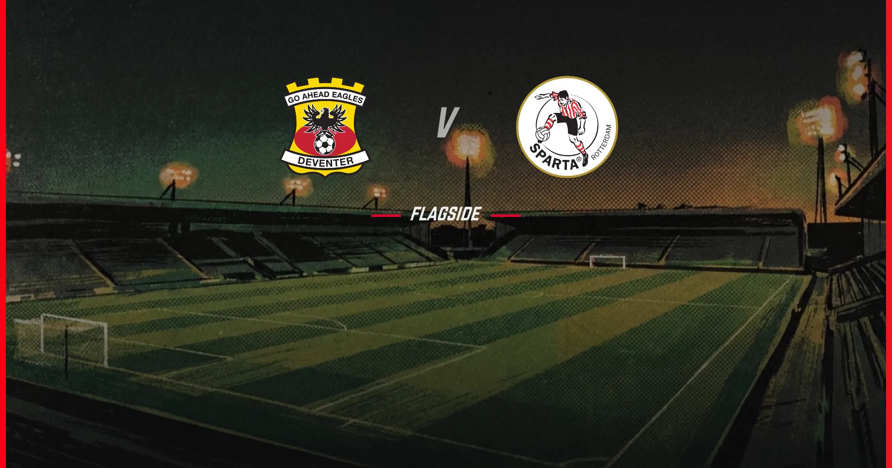 Go Ahead Eagles - Sparta Rotterdam, Eredivisie