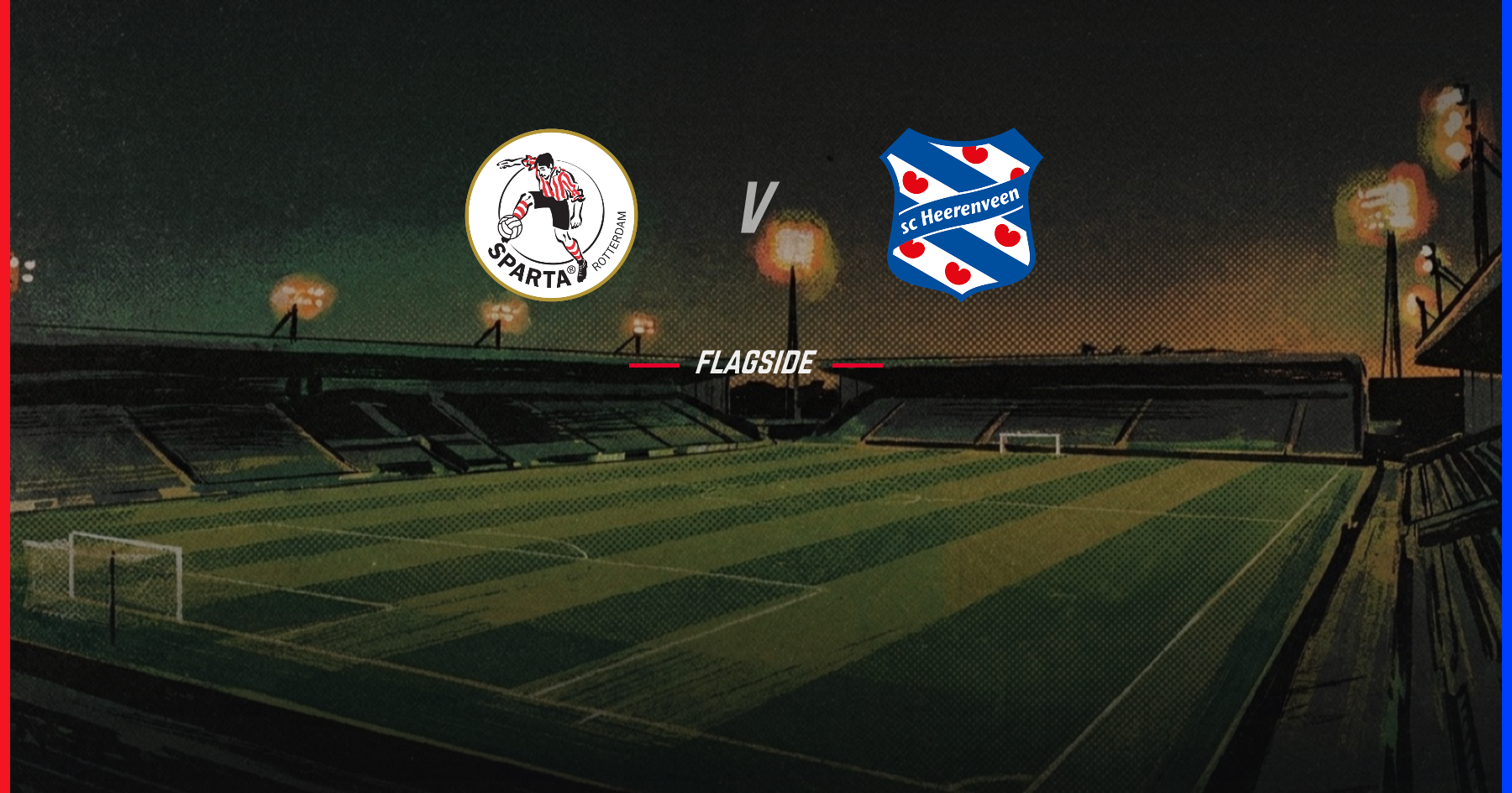 Sparta Rotterdam - Heerenveen, Eredivisie