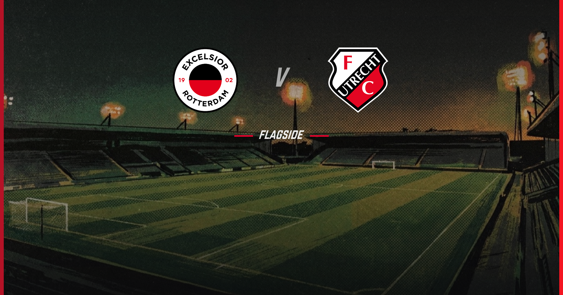 Excelsior - FC Utrecht, Eredivisie
