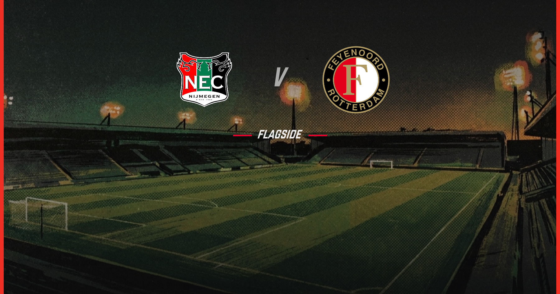 NEC Nijmegen - Feyenoord Rotterdam, Eredivisie