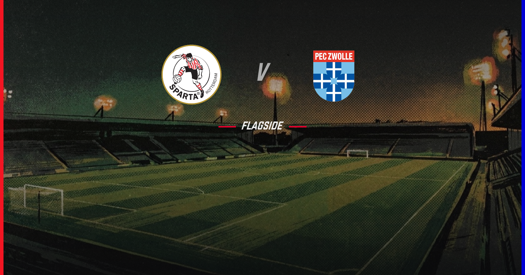 Sparta Rotterdam - PEC Zwolle, Eredivisie