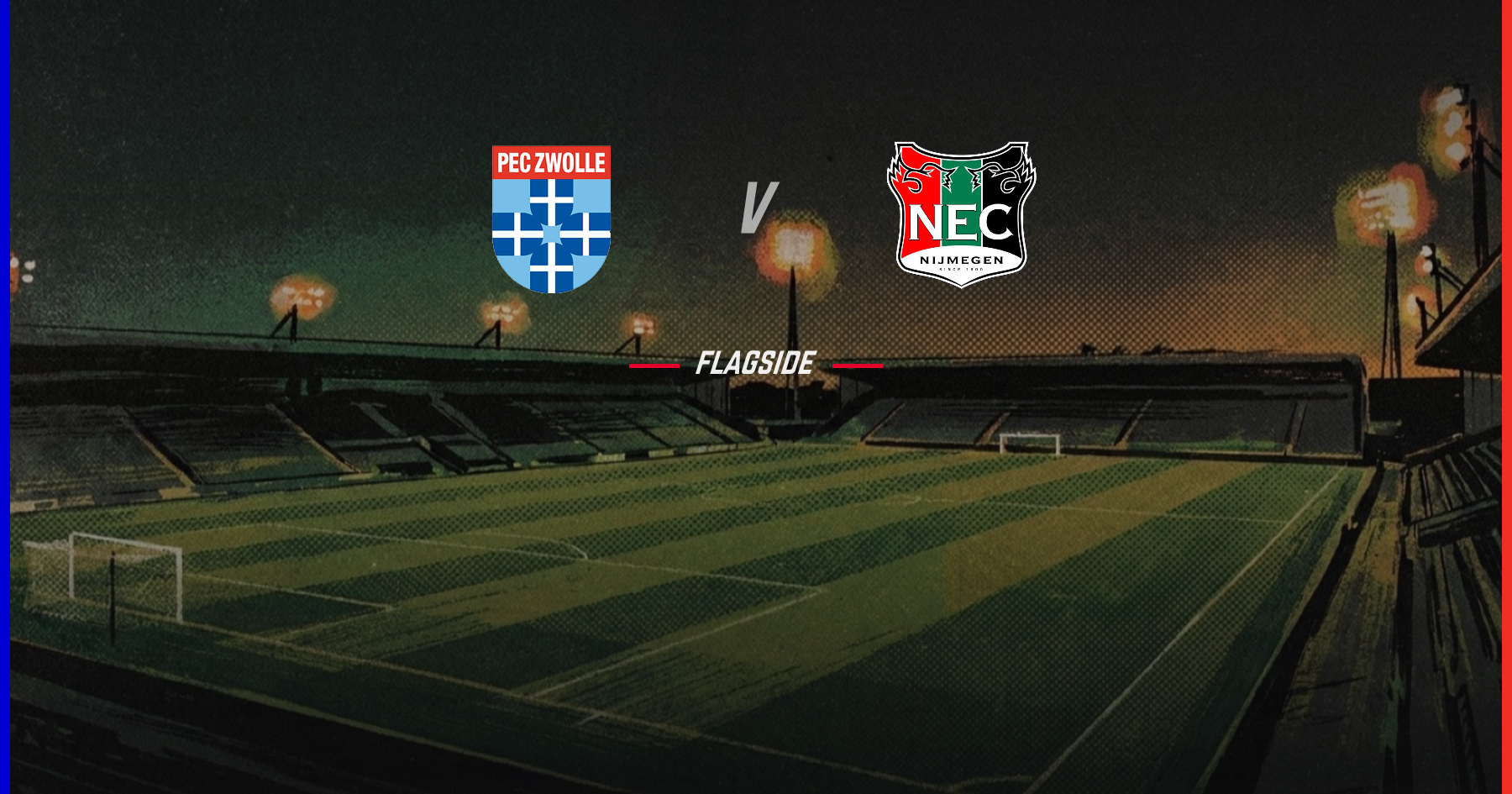 PEC Zwolle - NEC Nijmegen, Eredivisie