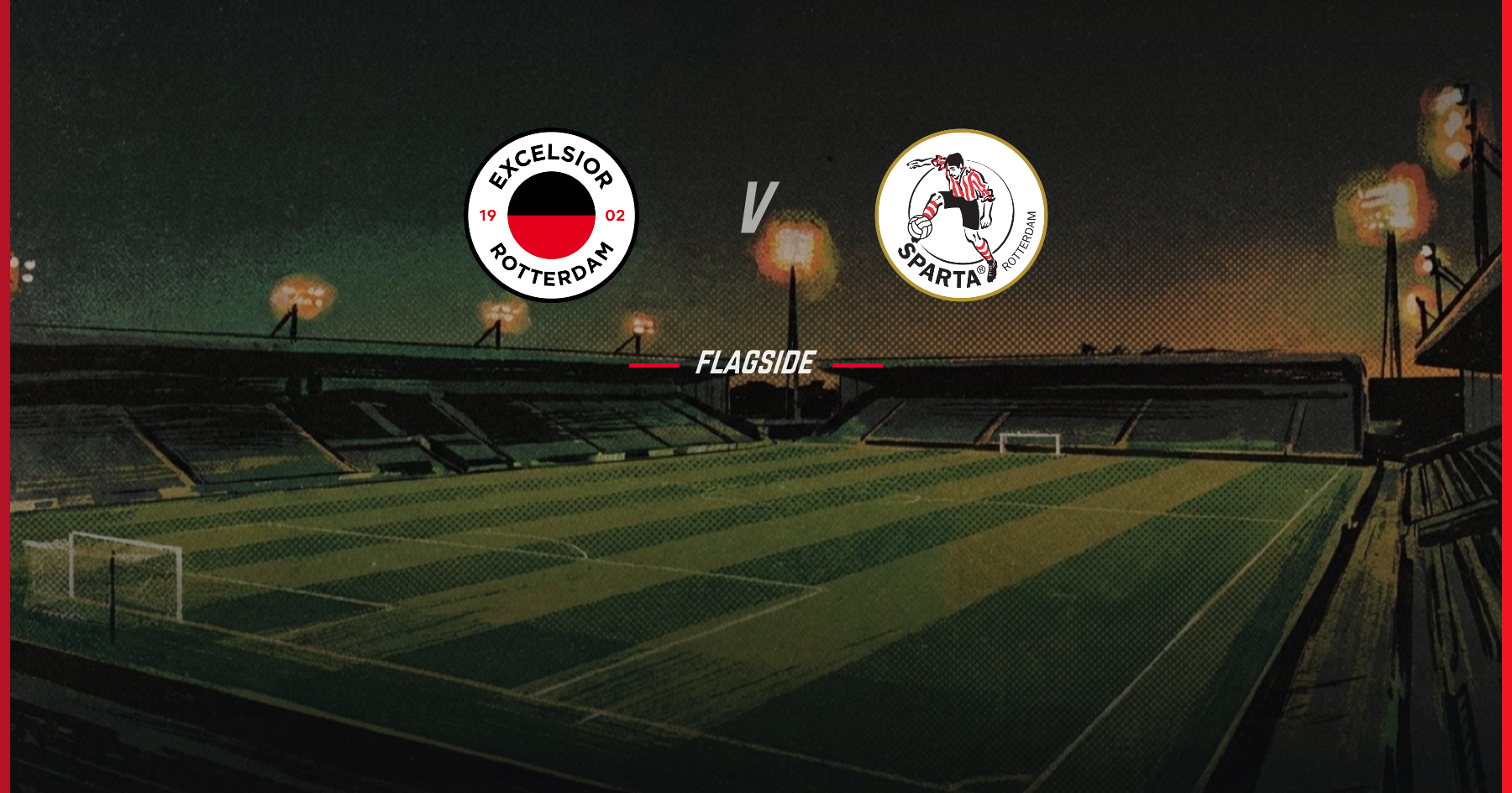 Excelsior - Sparta Rotterdam, Eredivisie
