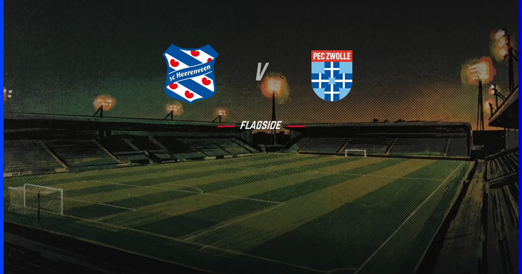 Heerenveen - PEC Zwolle, Eredivisie