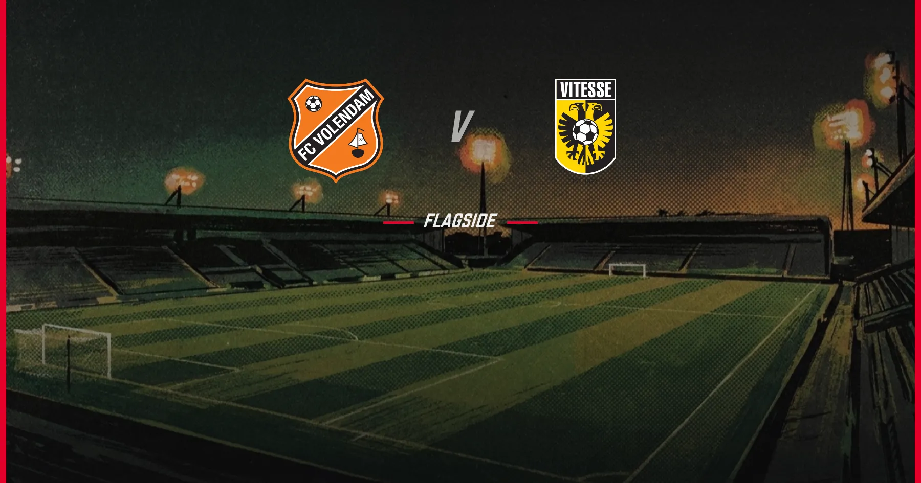 FC Volendam - Vitesse, Eerste Divisie