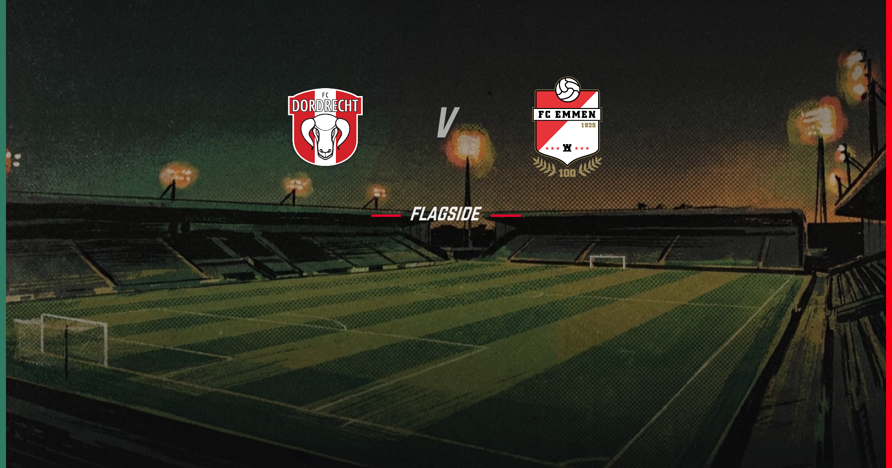 FC Dordrecht - FC Emmen, Eerste Divisie