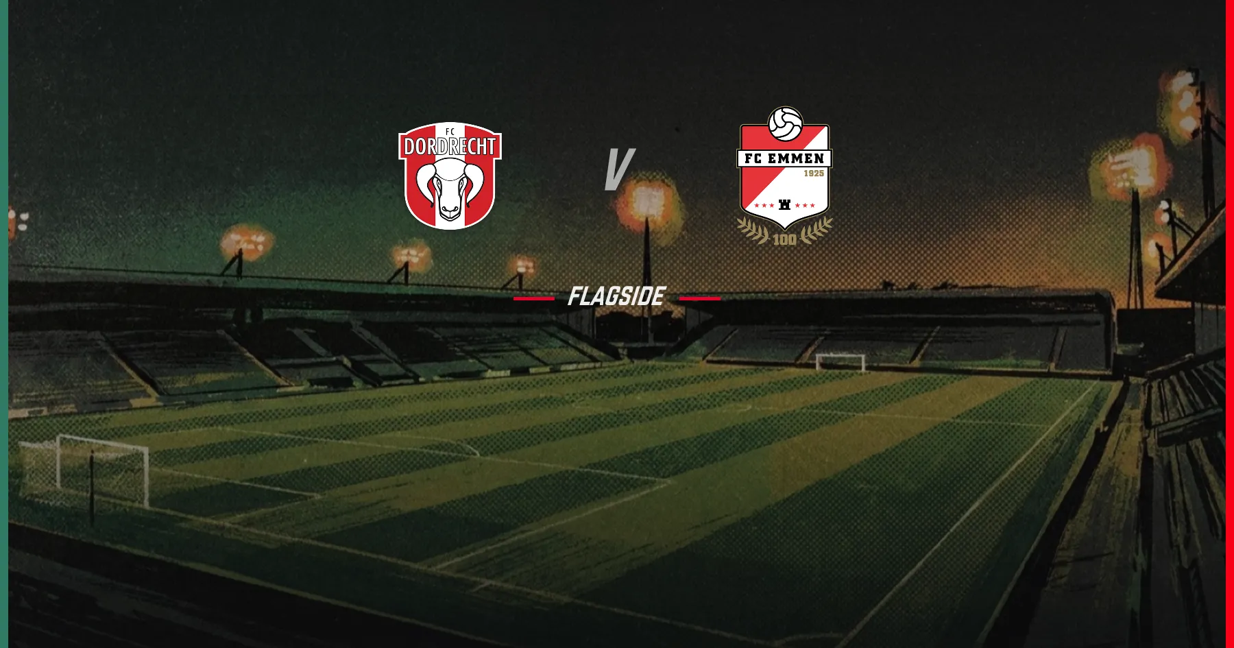 FC Dordrecht - FC Emmen, Eerste Divisie