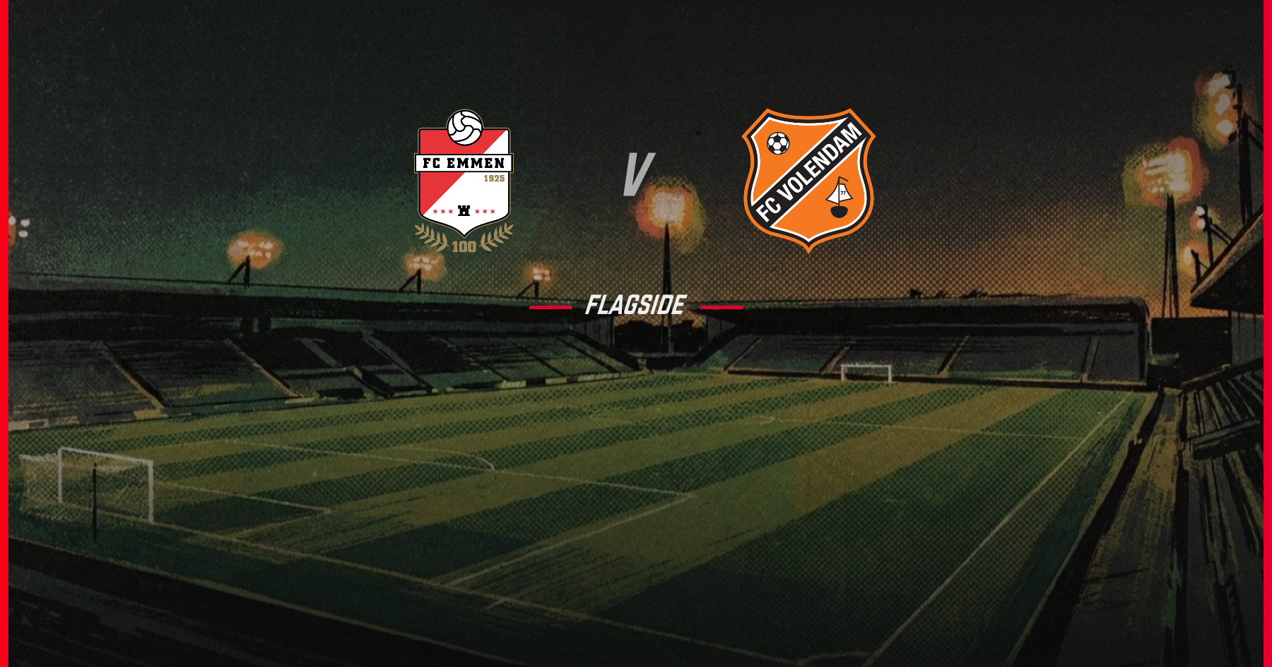 FC Emmen - FC Volendam, Eerste Divisie