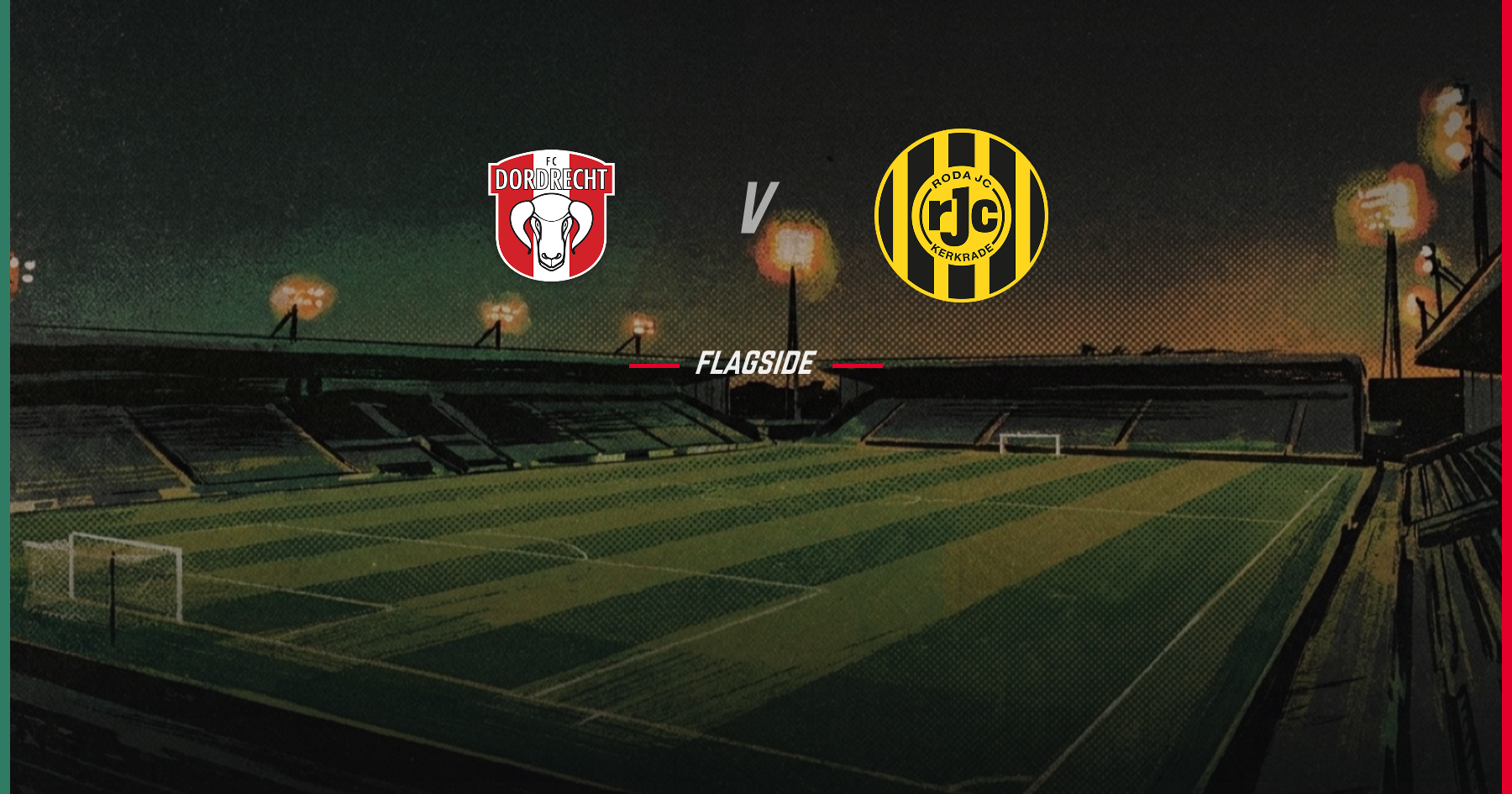 FC Dordrecht - Roda JC Kerkrade, Eerste Divisie