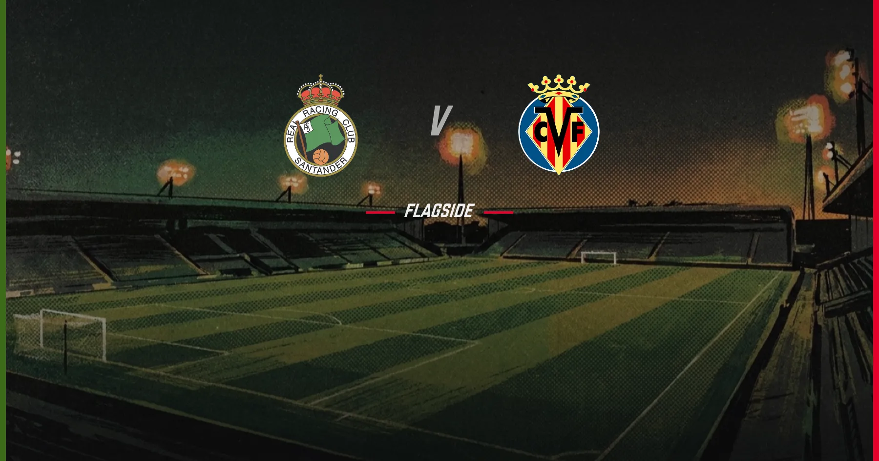 Racing Santander - Villarreal, LaLiga