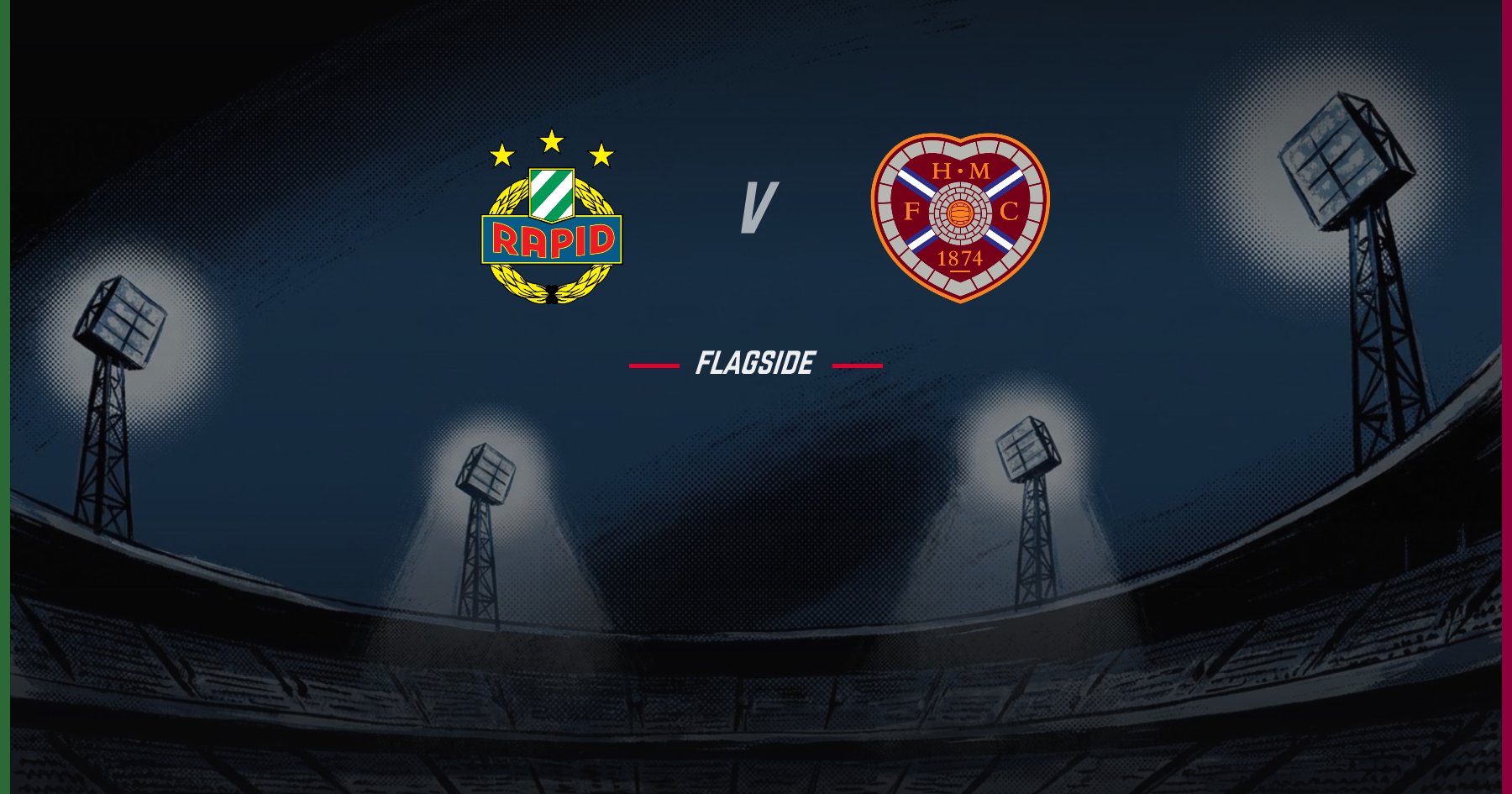 Rapid Vienna - Heart of Midlothian, Conference League Qualifying